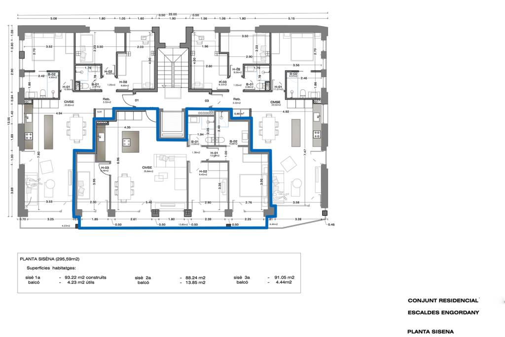 Àtic en venda a Escaldes Engordany, 3 habitacions, 88 metres